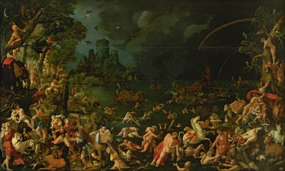 The Flood by Jan van Scorel